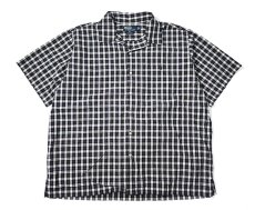 画像1: 90-00s Used Polo Ralph Lauren Plaid Open Collar Shirt "Adams" (1)