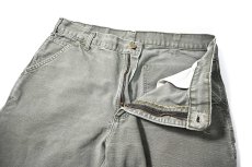 画像5: Used Carhartt Customized Duck Jorts Moss (5)