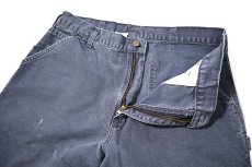 画像5: Used Carhartt Customized Duck Jorts Petrol Blue (5)