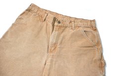 画像2: Used Carhartt Customized Duck Jorts Brown (2)