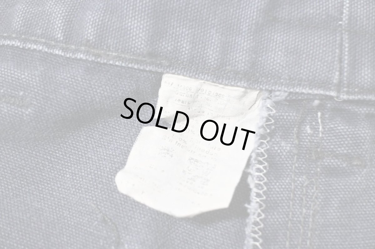 画像6: Used Carhartt Customized Duck Jorts Petrol Blue (6)