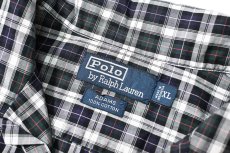 画像4: 90-00s Used Polo Ralph Lauren Plaid Open Collar Shirt "Adams" (4)