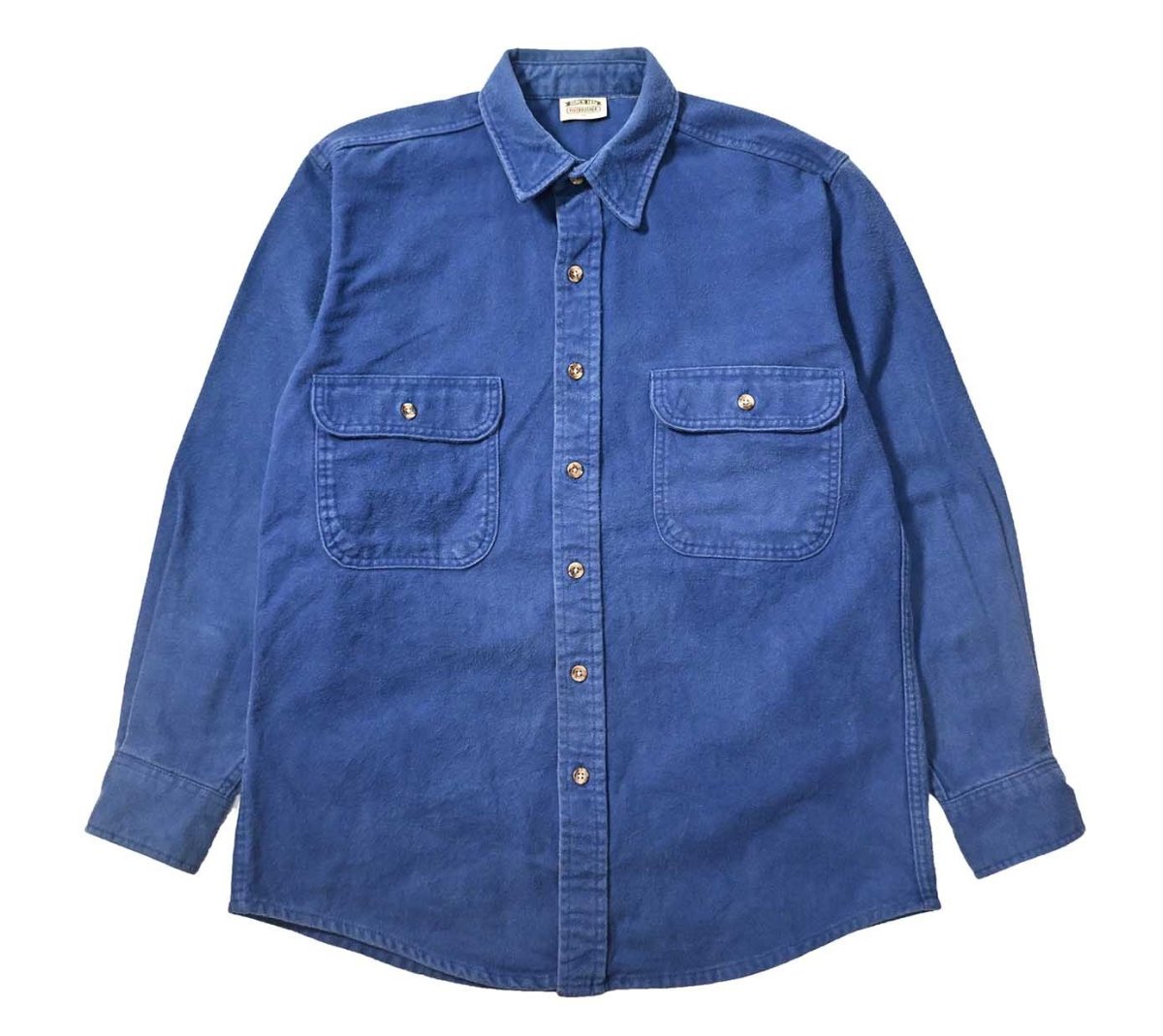 画像1: 90s Used Five Brother Heavy Flannel Shirt (1)