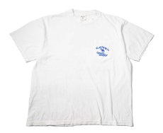 画像1: 90s Used Camel Print Pocket Tee (1)