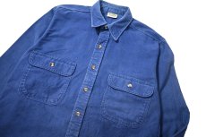 画像2: 90s Used Five Brother Heavy Flannel Shirt (2)