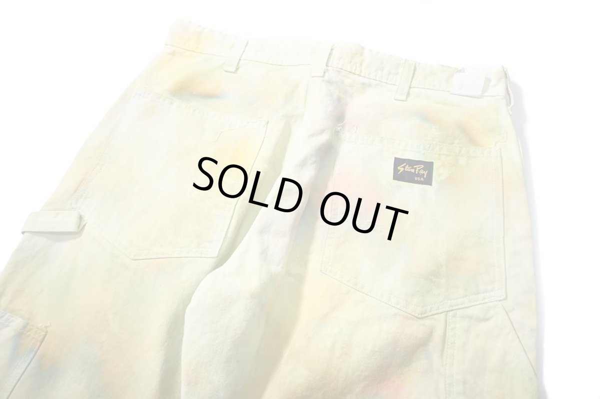 画像4: Used Stan Ray Brush Dyeing Painter Pants made in USA (4)