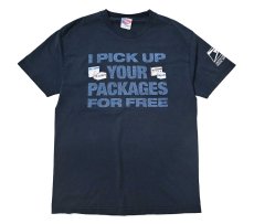 画像1: 90-00s Used USPS Print Tee made in USA (1)