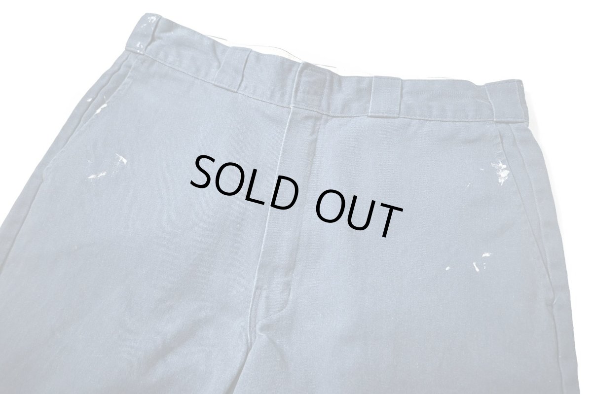 画像2: Used Dickies 874 Painted Work Pants Navy (2)