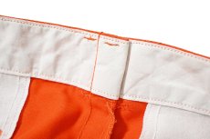 画像6: 90s Used Dickies 874 Painted Work Pants Orange likely made in USA (6)