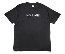 画像1: 00s Used Jack Daniel's Print Tee (1)