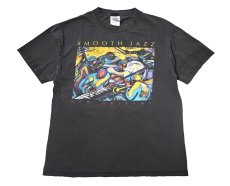 画像1: 00s Used Smooth Jazz New Orleans Print Tee (1)