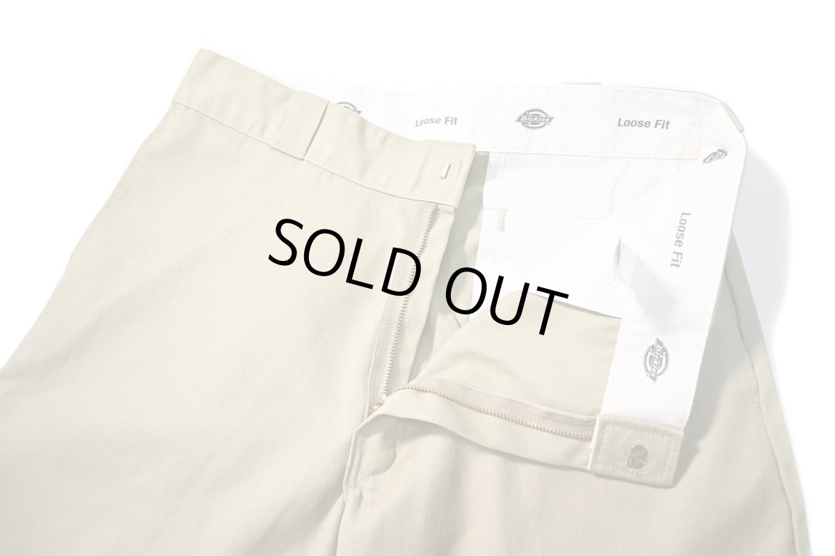 画像6: Used Dickies 85283 Double Knee Painted Work Pants Khaki (6)