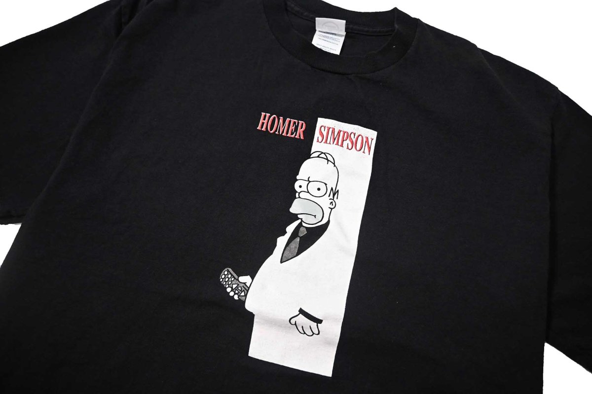 画像2: 00s Used The Simpsons Print Tee (2)