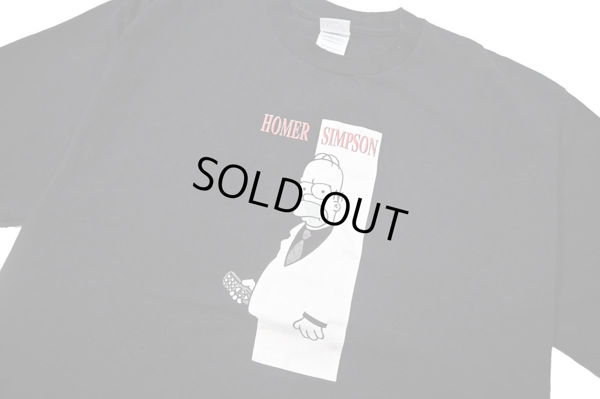 画像2: 00s Used The Simpsons Print Tee (2)