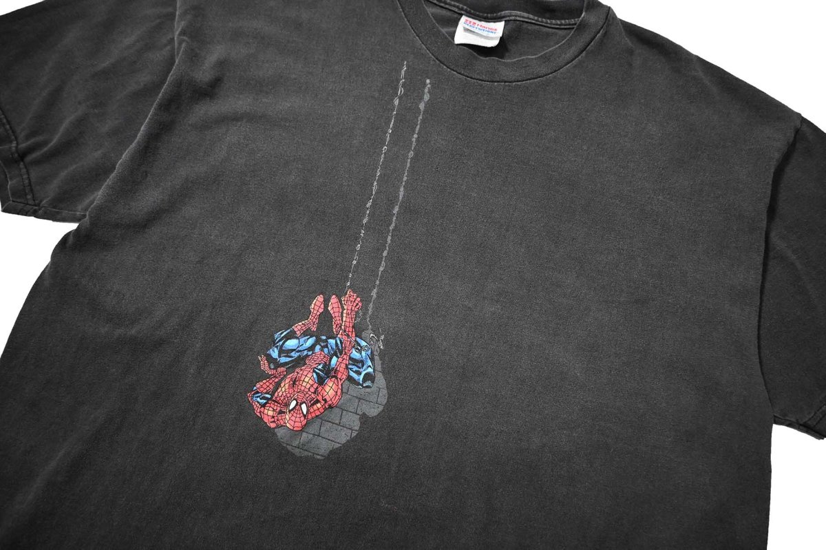 画像2: 90-00s Used Spider-Man Print Tee (2)