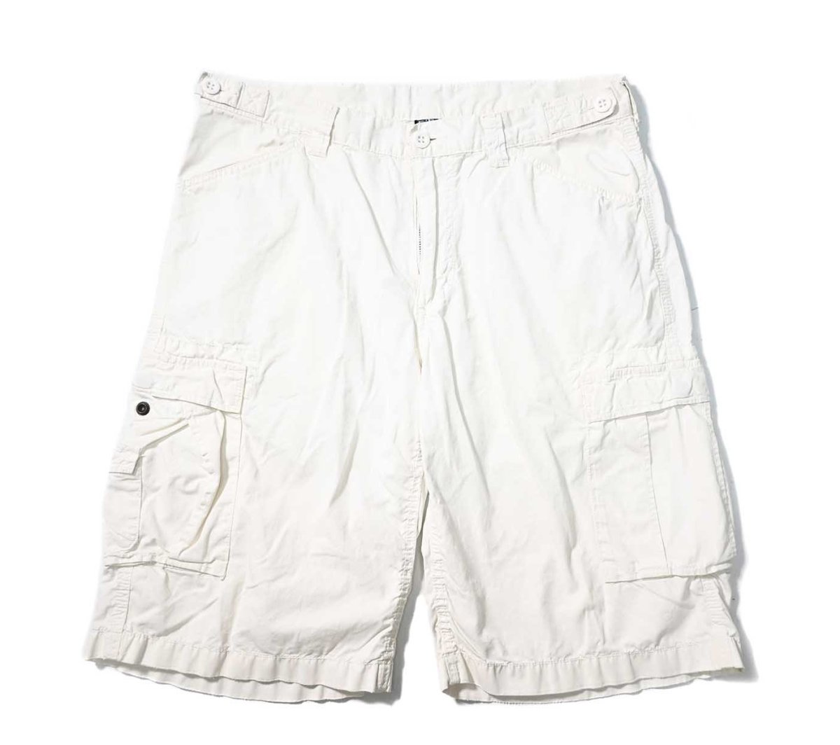 画像1: 90-00s Used Polo Ralph Lauren Cargo Shorts White ラルフローレン (1)
