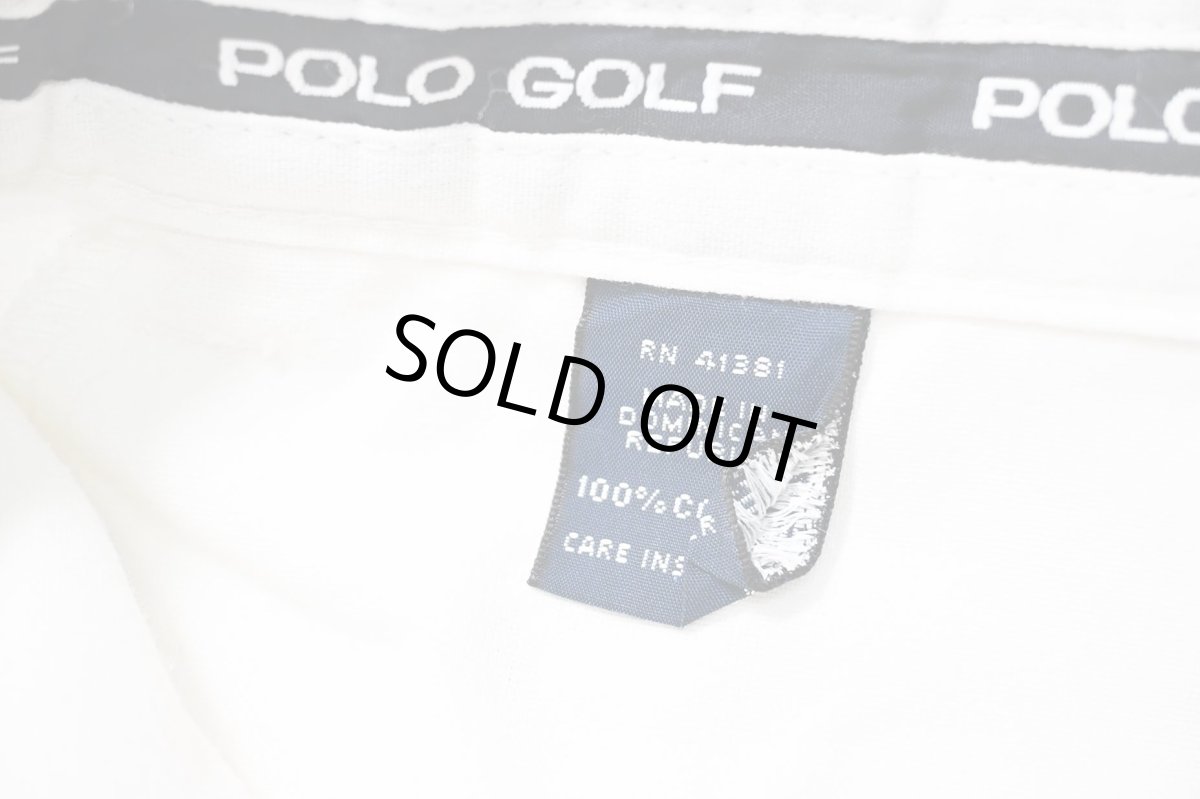 画像6: 90-00s Used Polo Golf Ralph Lauren Classic Golf Shorts White ラルフローレン (6)