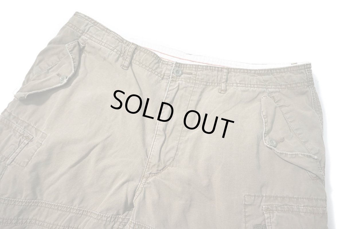 画像2: 90-00s Used Polo Ralph Lauren Cargo Shorts Olive ラルフローレン (2)