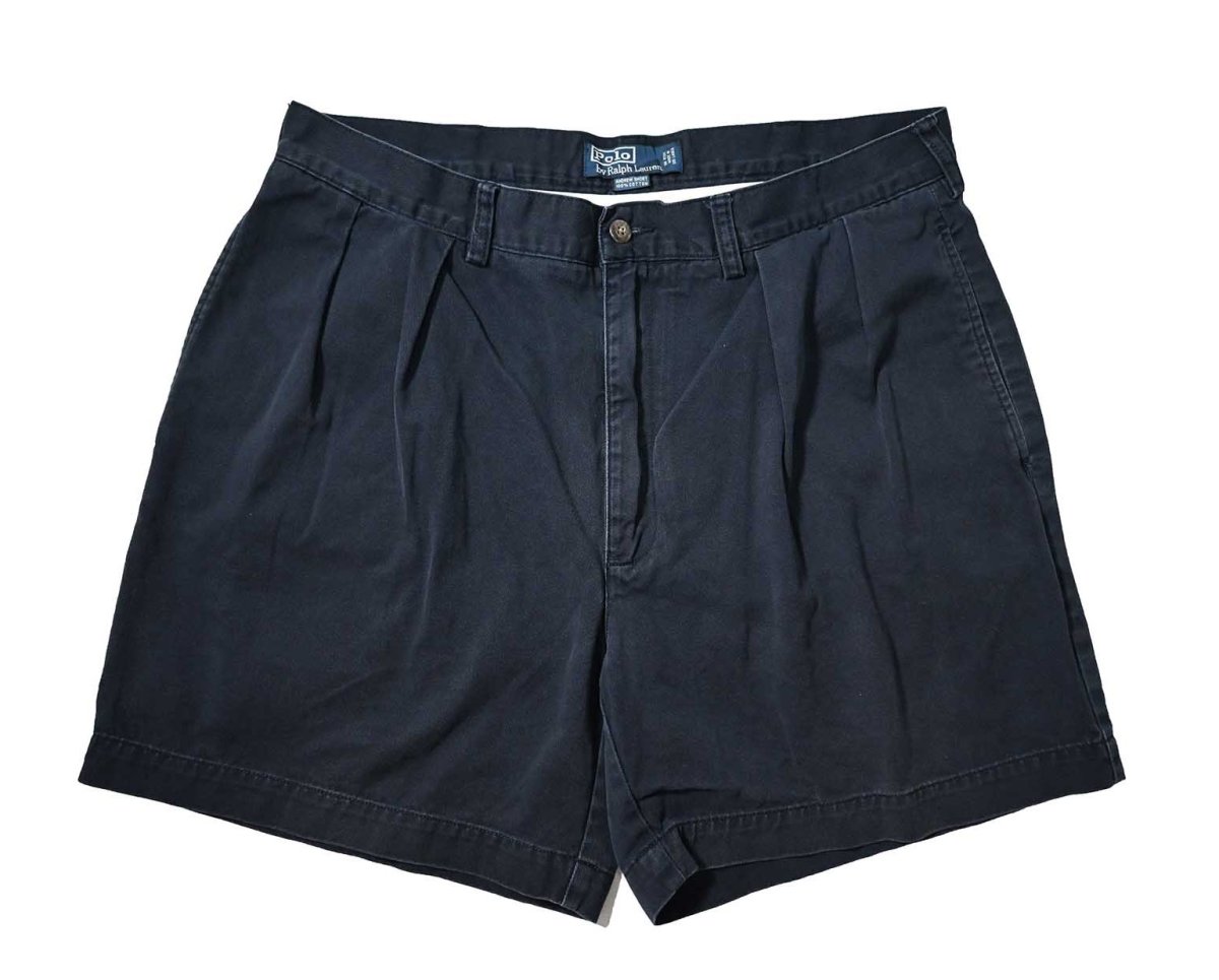 画像1: 90-00s Used Polo Ralph Lauren Andrew Shorts Navy (1)