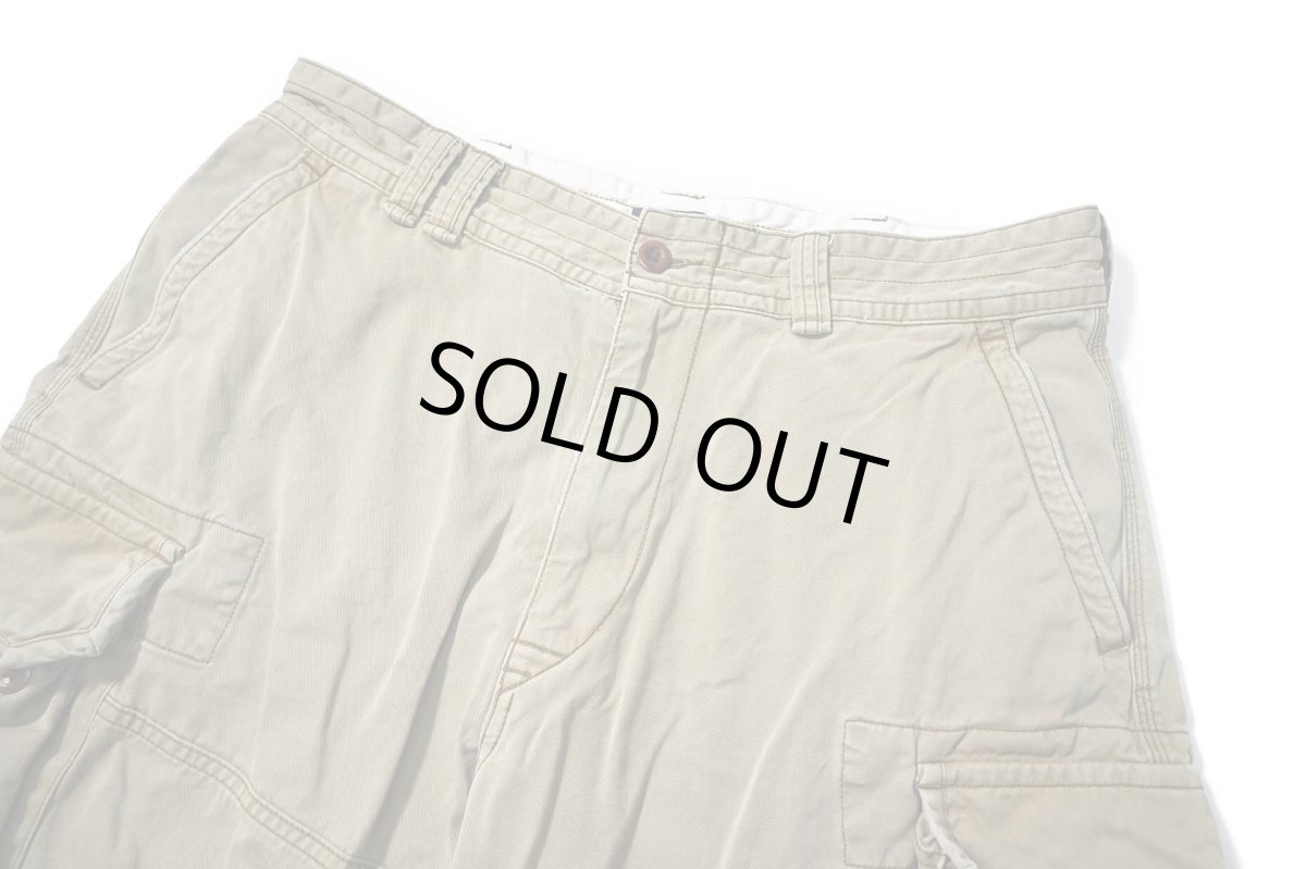 画像2: Used Polo Ralph Lauren Cargo Shorts Khaki ラルフローレン (2)