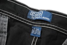 画像5: 90-00s Used Polo Ralph Lauren Cargo Shorts Black Over Dye ラルフローレン (5)
