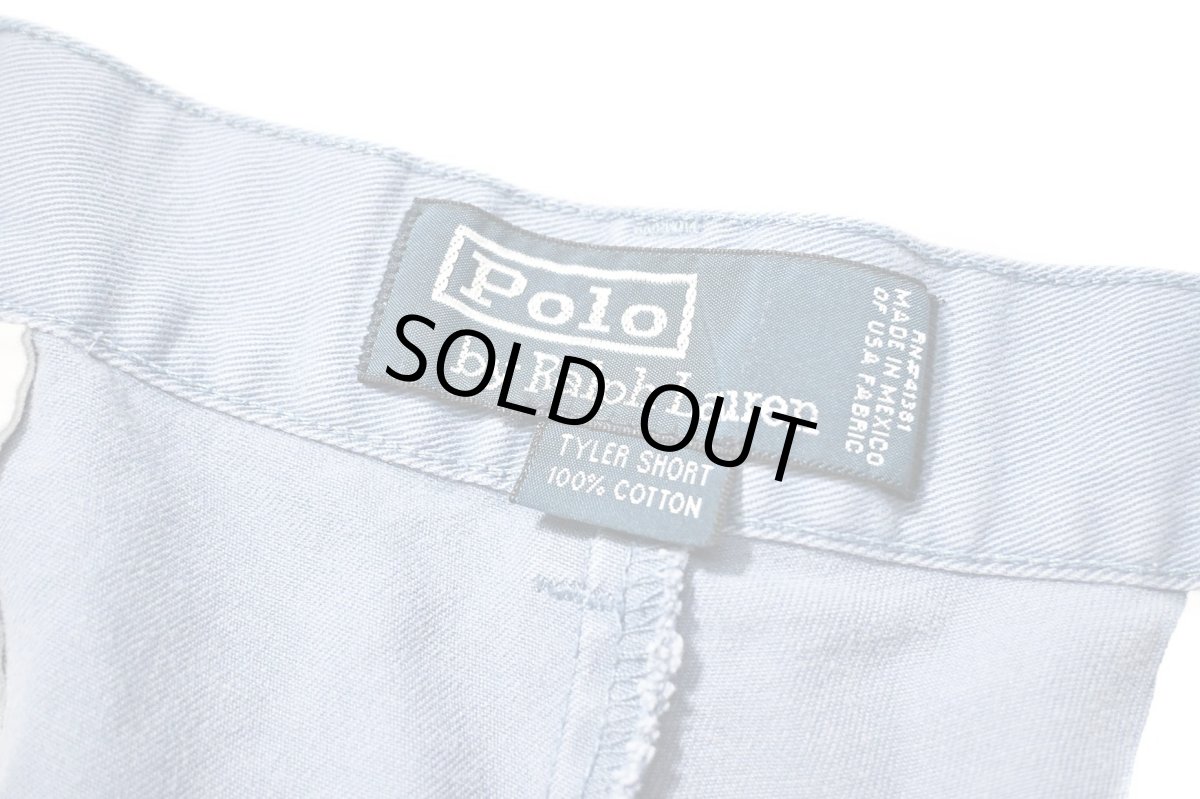 画像5: 90-00s Used Polo Ralph Lauren Tyler Shorts Sax (5)