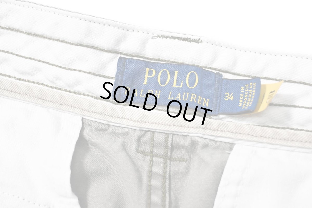 画像5: Used Polo Ralph Lauren Cargo Shorts Olive ラルフローレン (5)