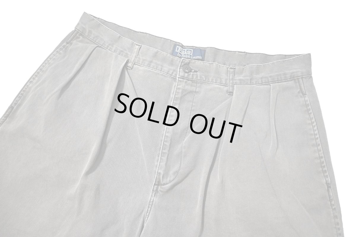 画像2: 90-00s Used Polo Ralph Lauren Shorts Charcoal (2)