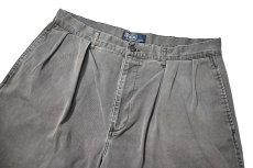 画像2: 90-00s Used Polo Ralph Lauren Shorts Charcoal (2)