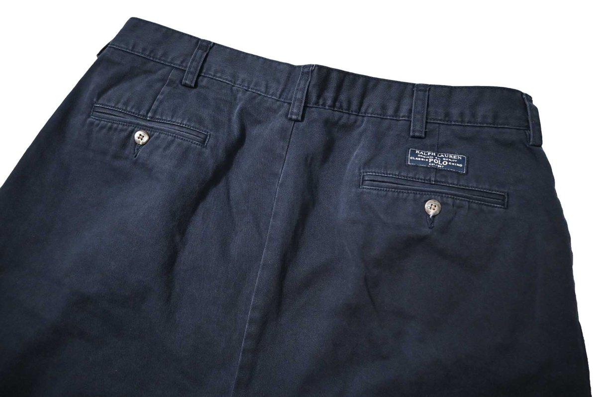 画像3: 90-00s Used Polo Ralph Lauren Andrew Shorts Navy (3)