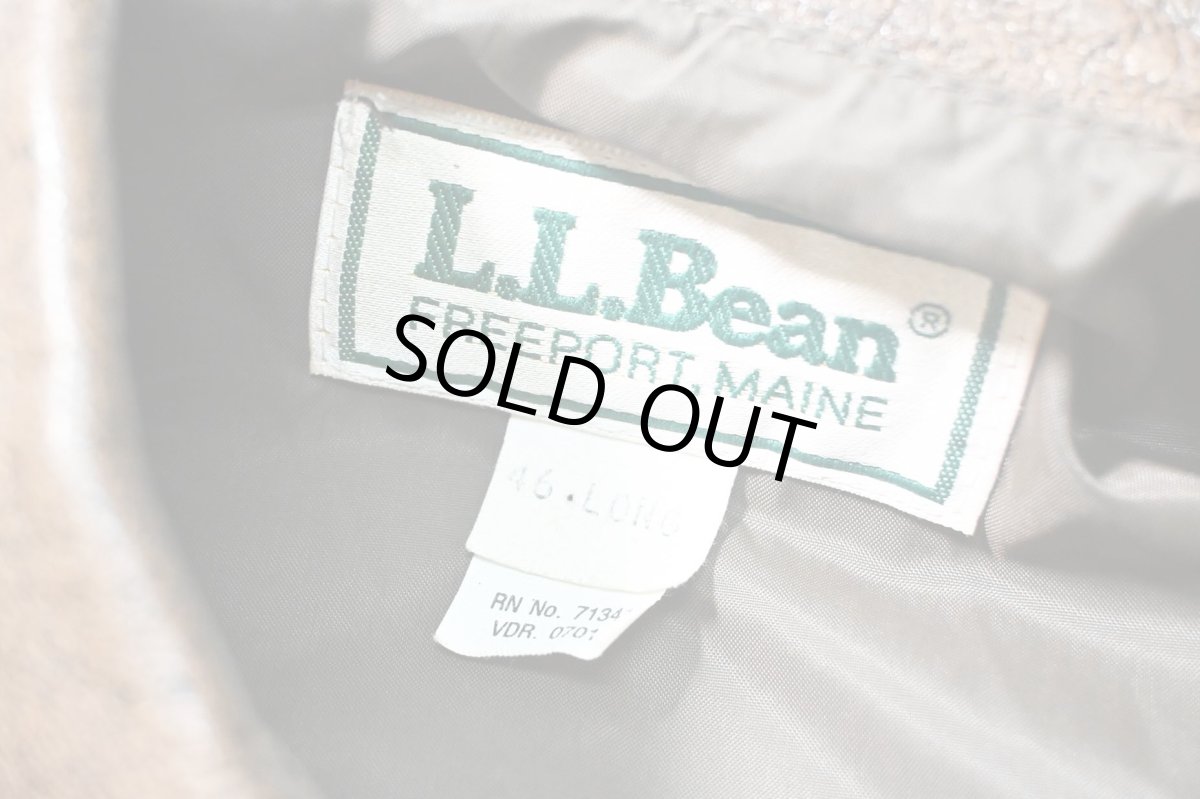 画像6: 80s Used L.L.Bean Type A-2 Leather Flight Jacket made in USA (6)
