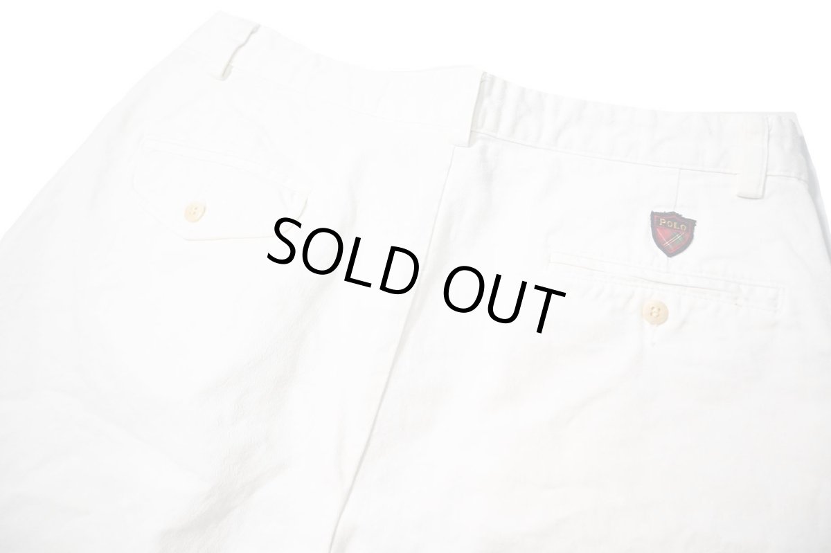 画像3: 90-00s Used Polo Golf Ralph Lauren Classic Golf Shorts White ラルフローレン (3)