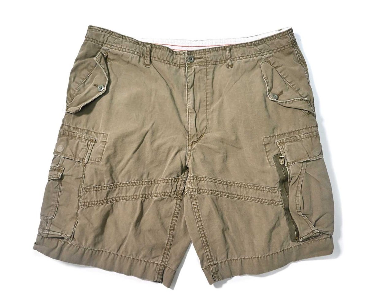 画像1: 90-00s Used Polo Ralph Lauren Cargo Shorts Olive ラルフローレン (1)