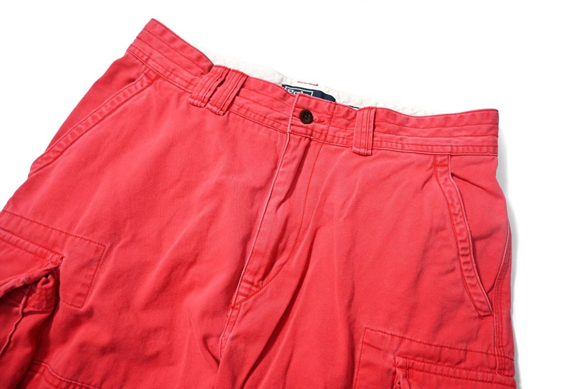 画像2: 90-00s Used Polo Ralph Lauren Cargo Shorts Pink ラルフローレン (2)