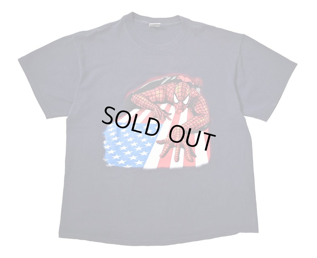 画像1: 00s Used Spider-Man Print Tee (1)