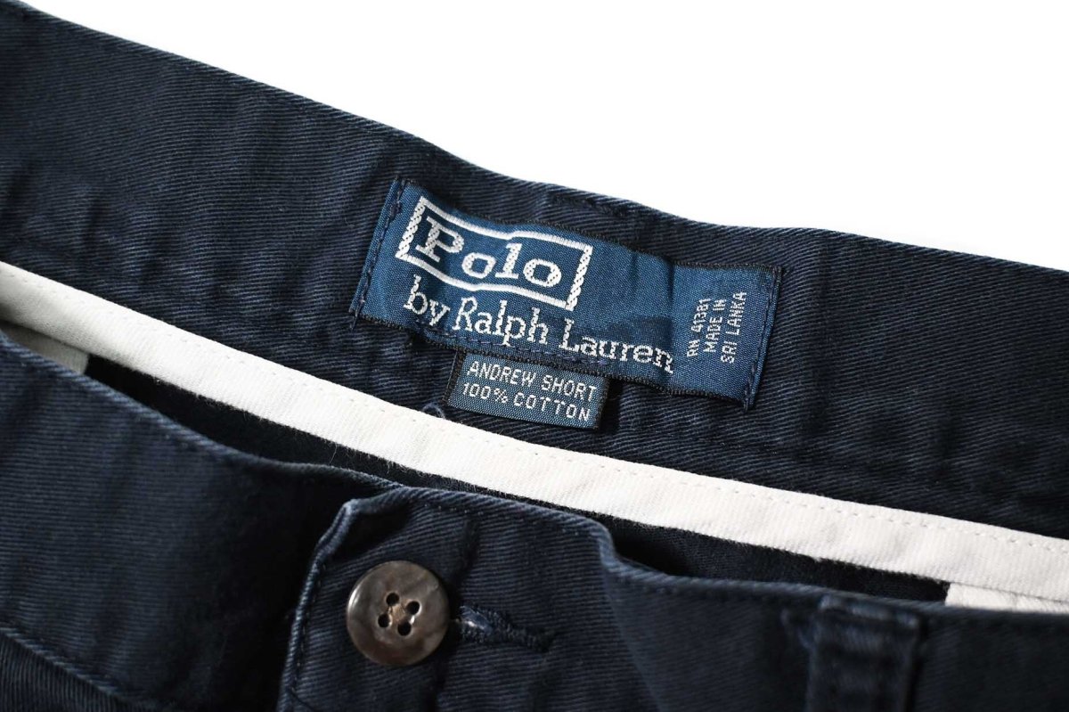 画像3: 90-00s Used Polo Ralph Lauren Andrew Shorts Navy (3)
