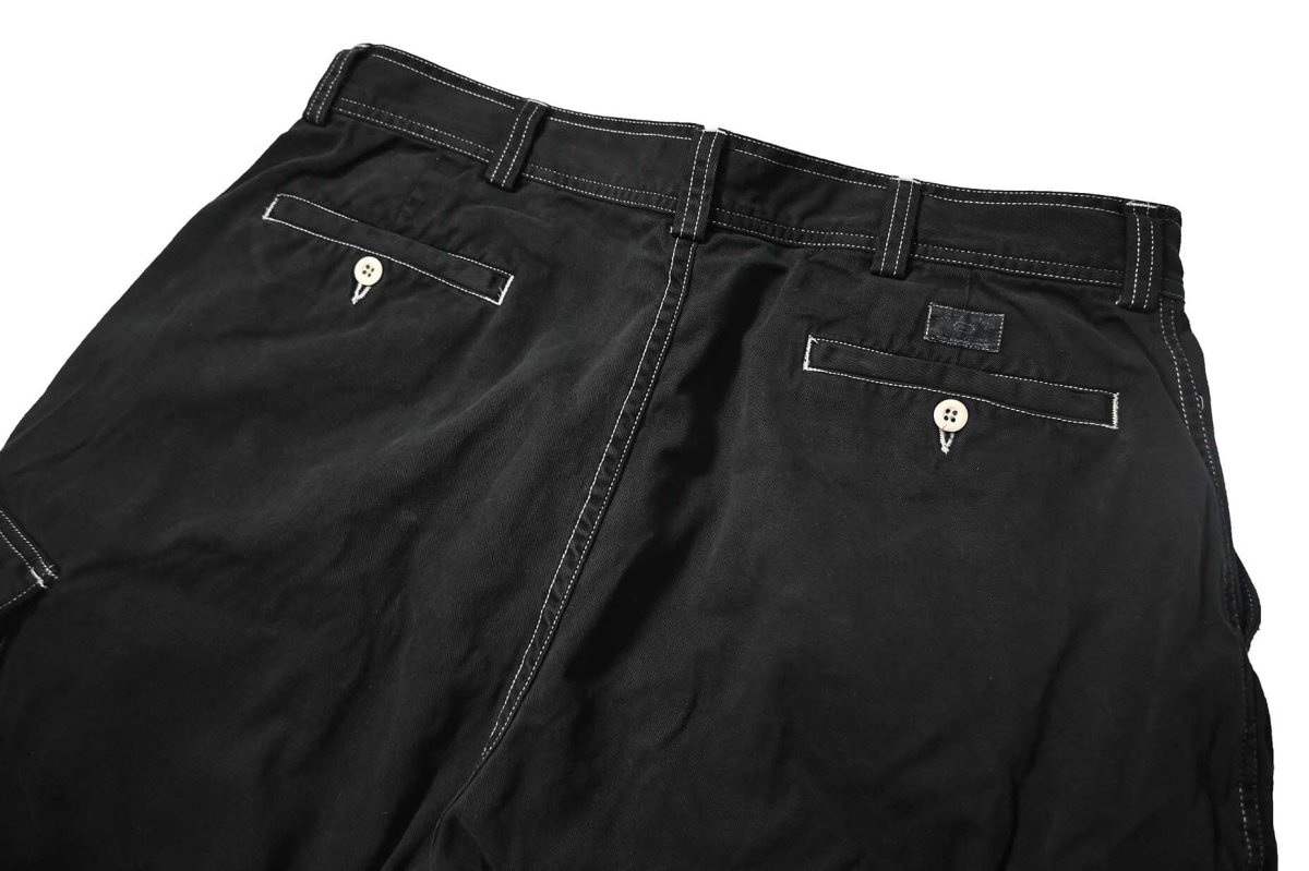 画像3: 90-00s Used Polo Ralph Lauren Cargo Shorts Black Over Dye ラルフローレン (3)