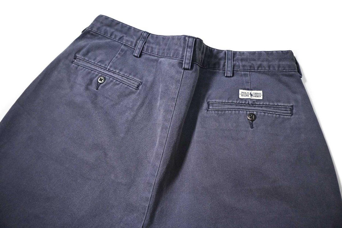 画像3: 90-00s Used Polo Ralph Lauren Andrew Shorts Navy (3)