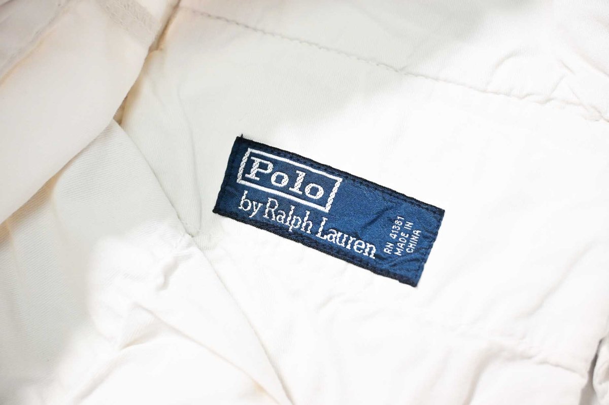 画像5: 90-00s Used Polo Ralph Lauren Cargo Shorts White ラルフローレン (5)