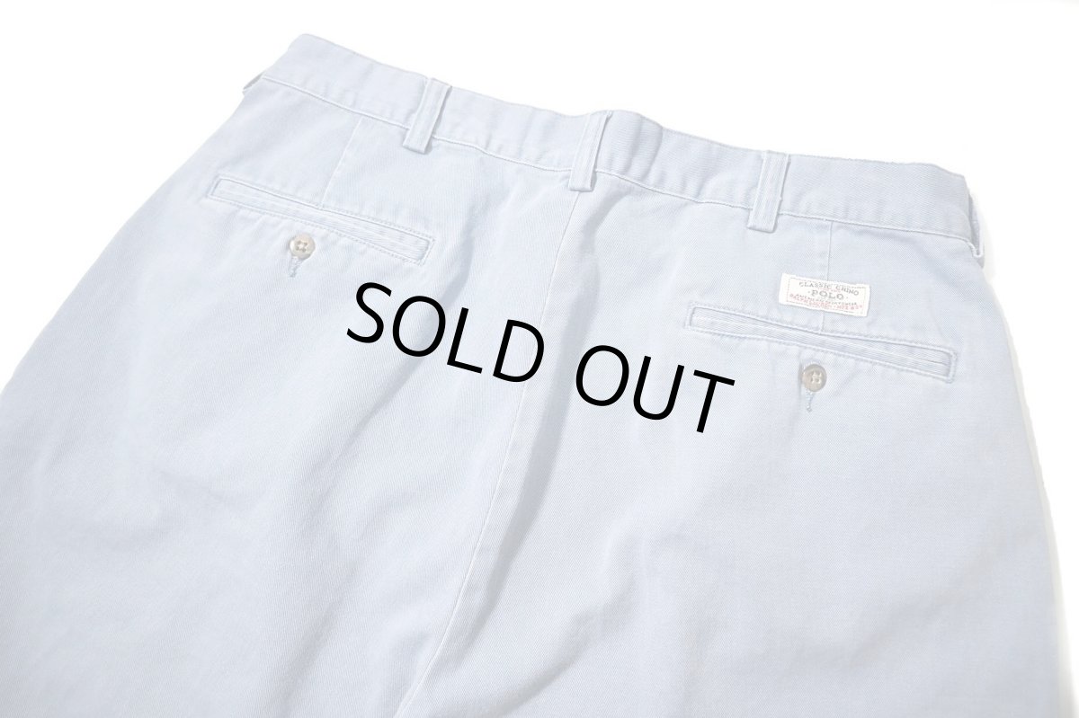 画像3: 90-00s Used Polo Ralph Lauren Tyler Shorts Sax (3)
