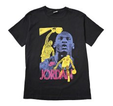 画像1: 90s Used Nike Jordan Print Tee made in USA (1)