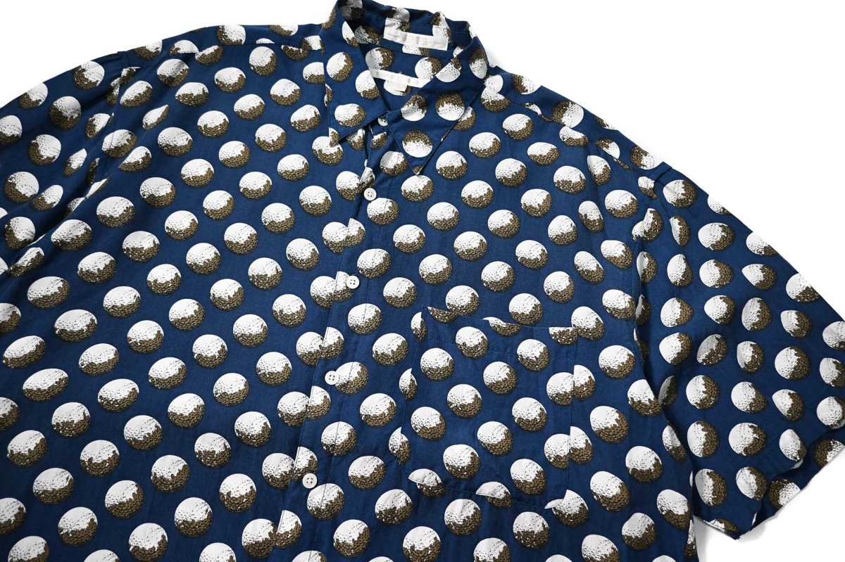画像2: 90s Used Perry Ellis Short Sleeve Rayon Shirt (2)