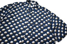 画像2: 90s Used Perry Ellis Short Sleeve Rayon Shirt (2)