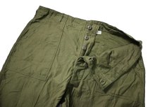 画像5: 60s Deadstock Us Army OG-107 Utility Trouser (5)