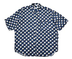 画像1: 90s Used Perry Ellis Short Sleeve Rayon Shirt (1)