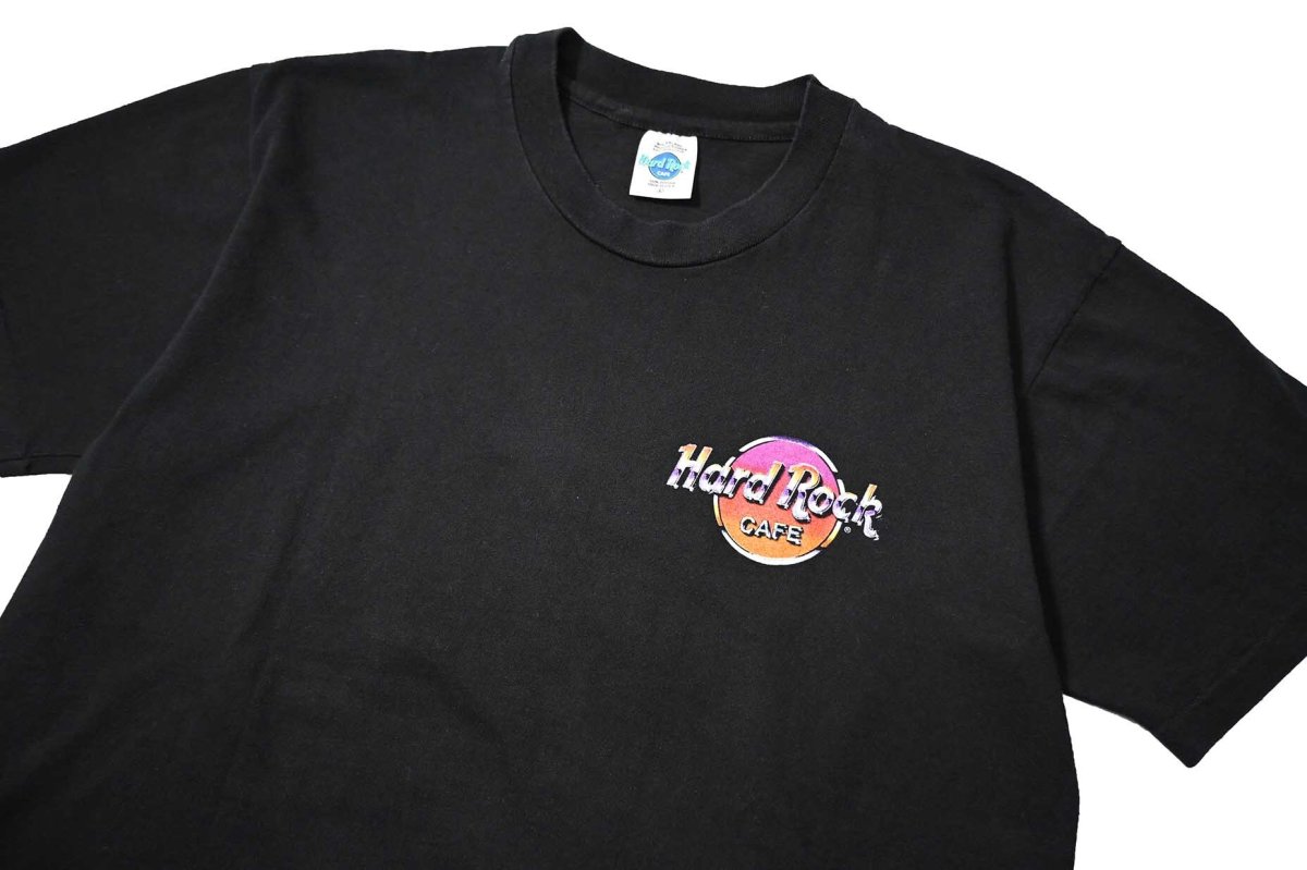 画像2: 90s Used Hard Rock Cafe Print Tee made in USA (2)