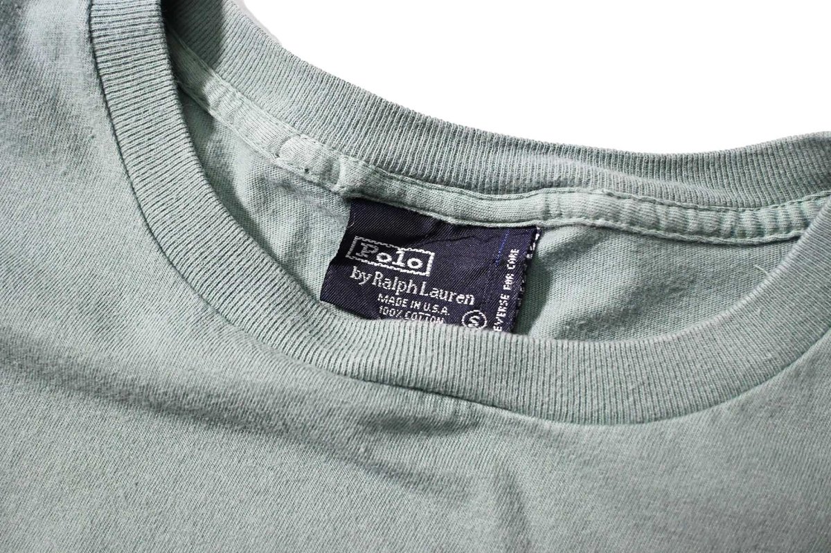 画像5: 80-90s Used Polo Ralph Lauren Pocket Tee made in USA (5)