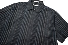 画像2: 90s Used Perry Ellis Short Sleeve Quarter Zip Shirt (2)