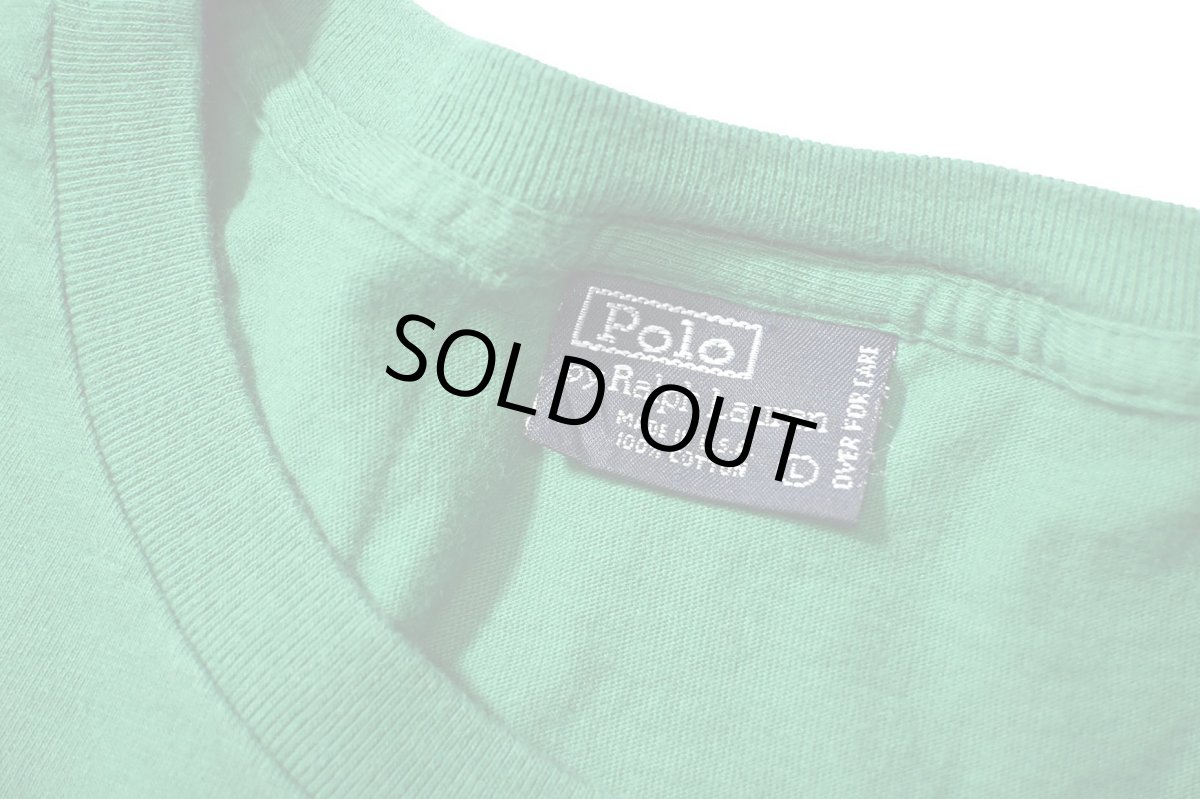 画像5: 80-90s Used Polo Ralph Lauren Pocket Tee made in USA (5)