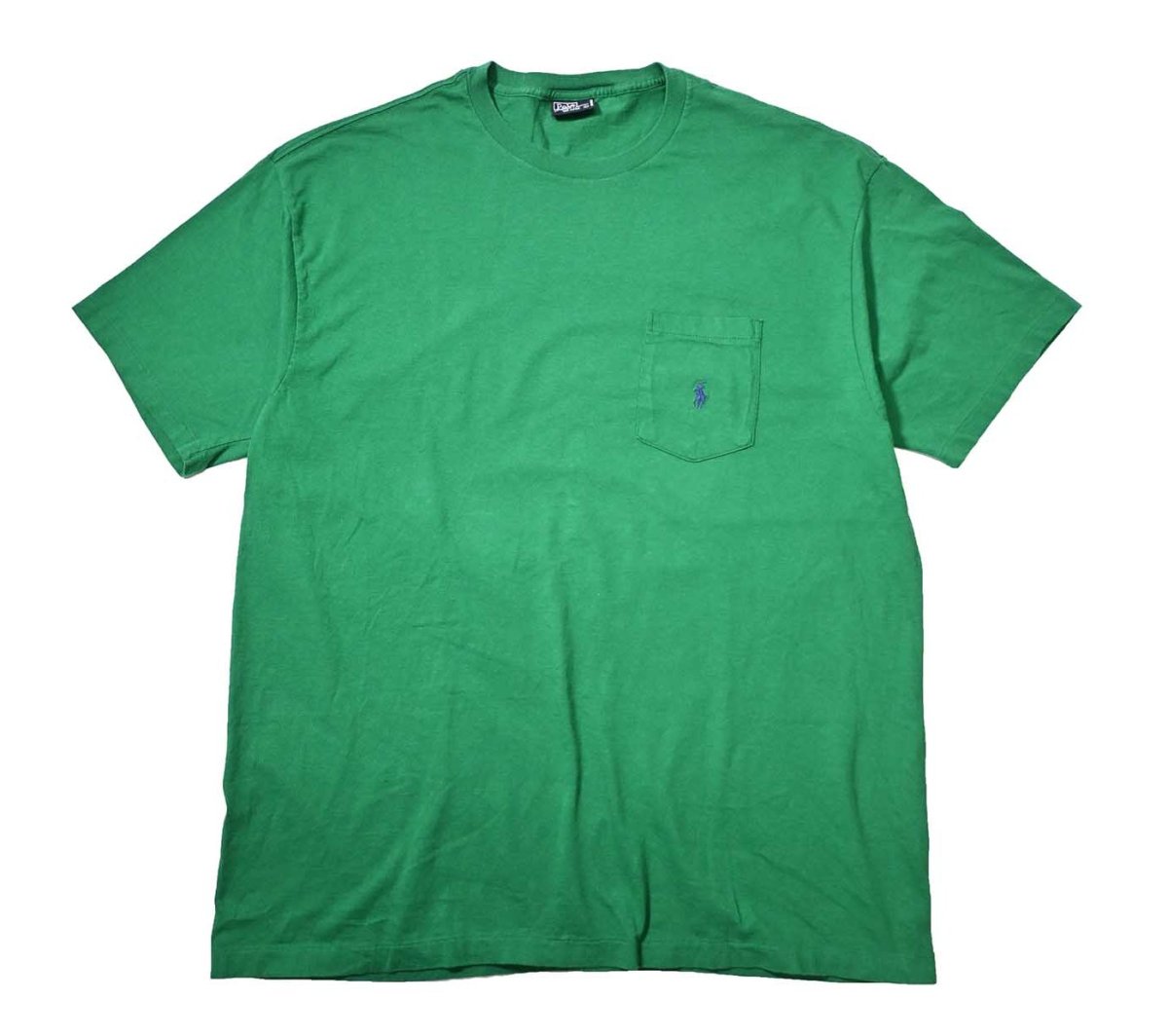画像1: 80-90s Used Polo Ralph Lauren Pocket Tee made in USA (1)